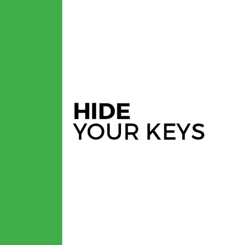 Hide A Key