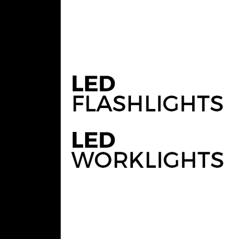 LED Flashlights and Worklights