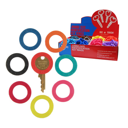 Large ID Key Rings (200 pc DISPLAY)