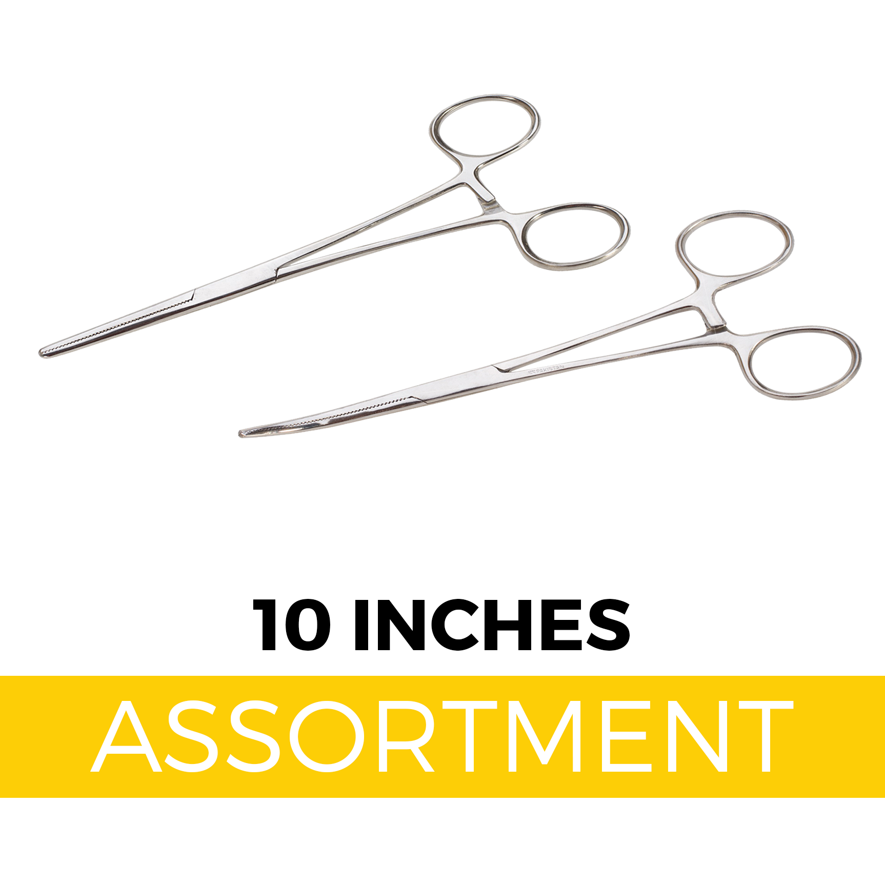 Handy Clamps - 10" Forceps Assortment (18 pc Display)