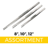 Handy Tweezers - 8", 10", 12" Assortment (18 pc Display) - Robert Ross & Co.