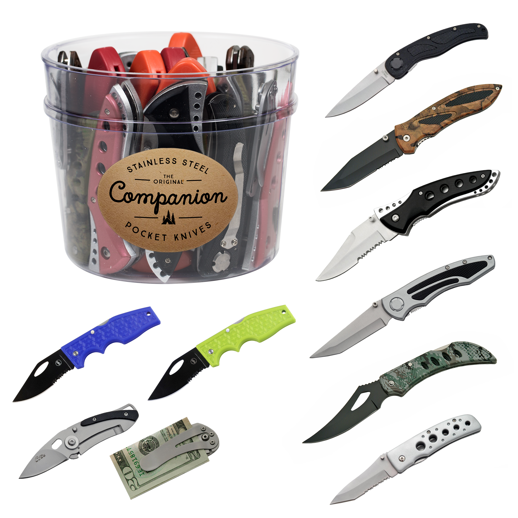 "169" Companion Knife Assortment (36 pc DISPLAY)