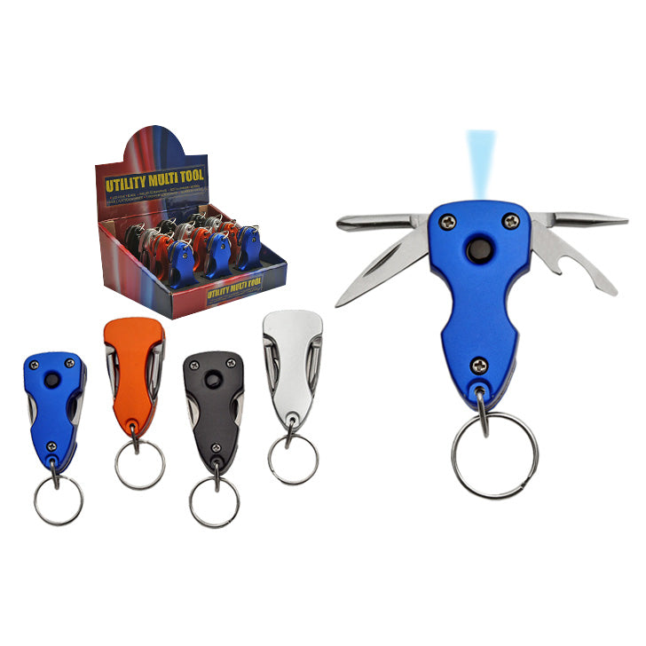 Utility LED Light Key Chain (12 pc DISPLAY)