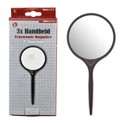 3" Ergonomic Handle Magnifier (1 pc)