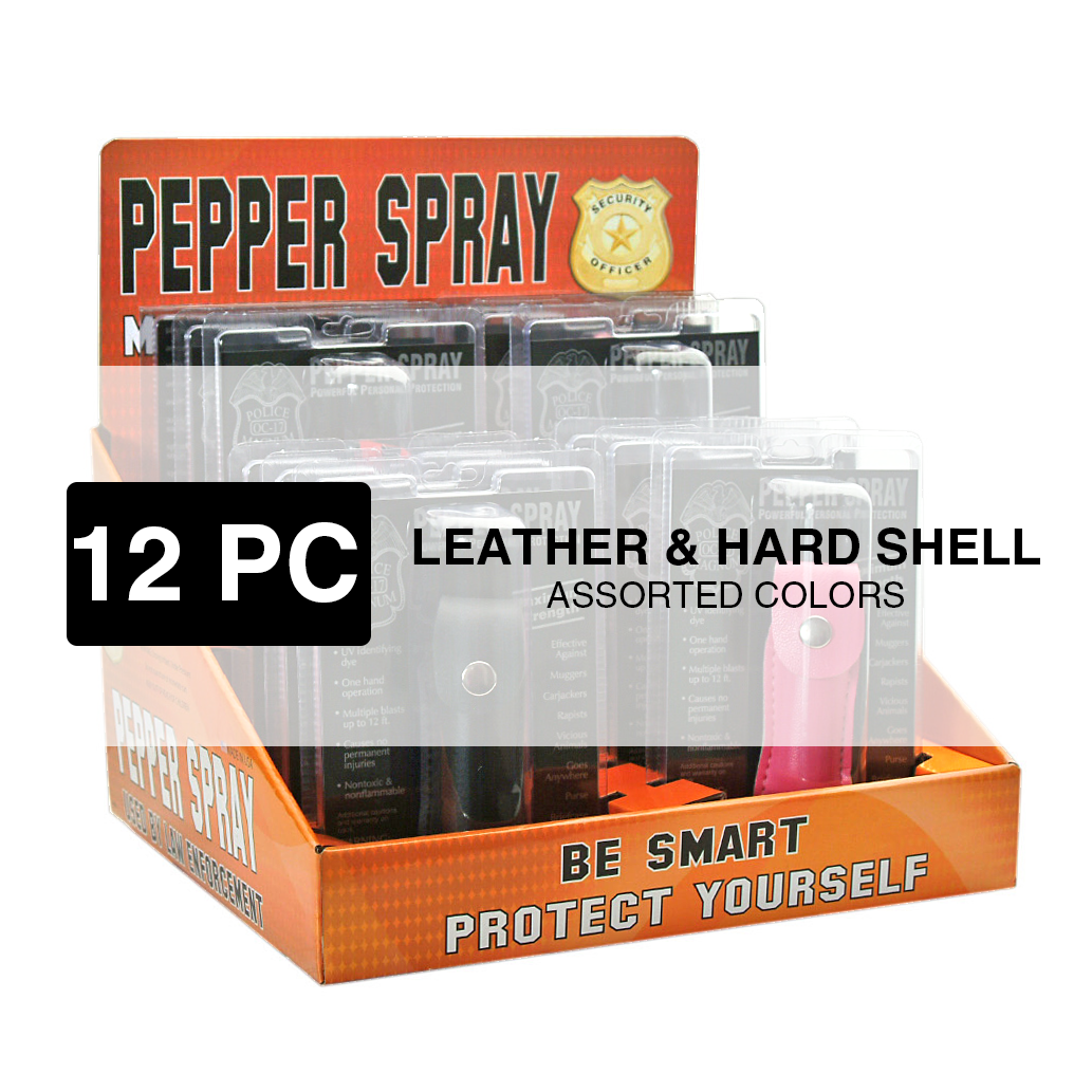 Pepper Spray Display Assortment (12 pc Display)