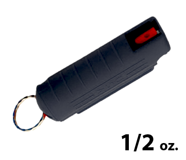 Pepper Spray Hard Case - Black (1 pc)