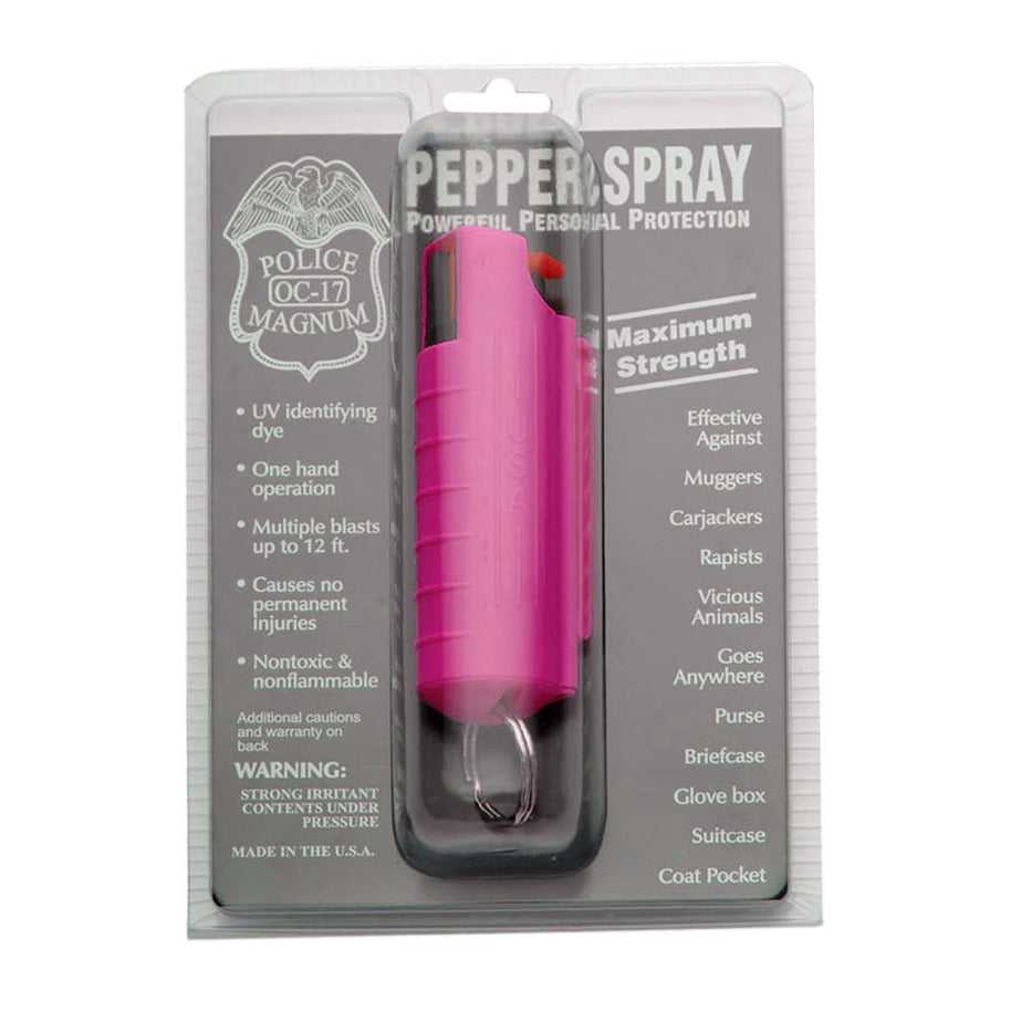 Pepper Spray Hard Case - Pink (1 pc)