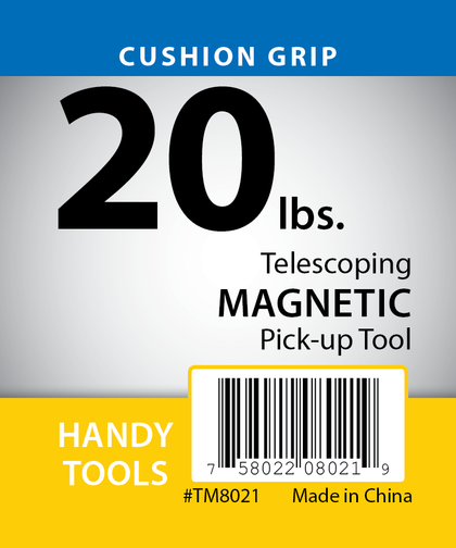 20 lbs. Telescoping Magnet - Cushion Grip (10 pc Display)