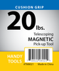 20 lbs. Telescoping Magnet - Cushion Grip (10 pc Display)