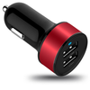 Metallic - Dual USB Car Charger (18 pc DISPLAY)