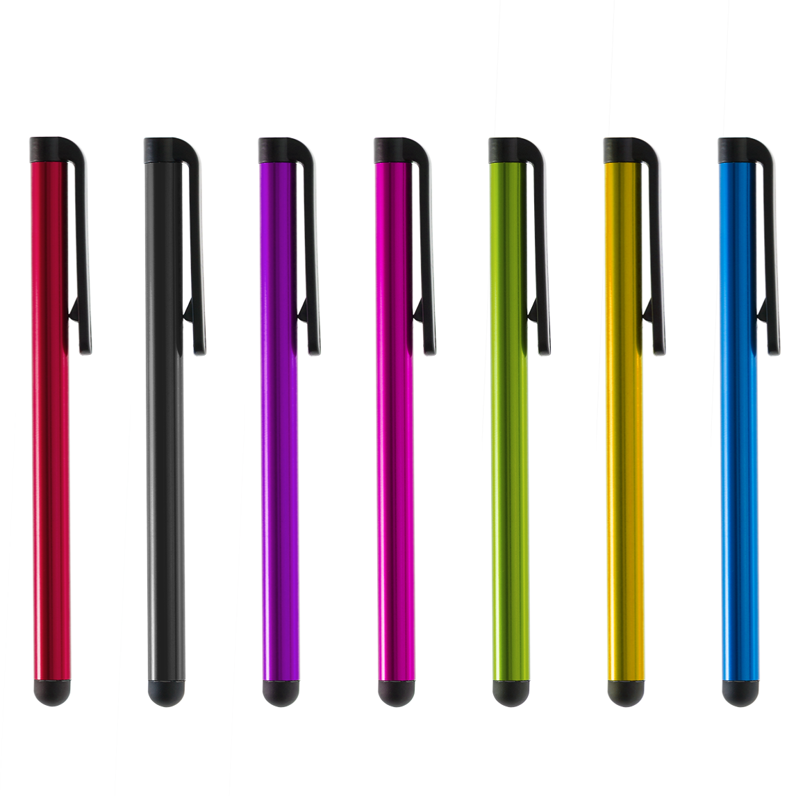 Stylus - Pocket Clip - Aluminum (36 pc DISPLAY)