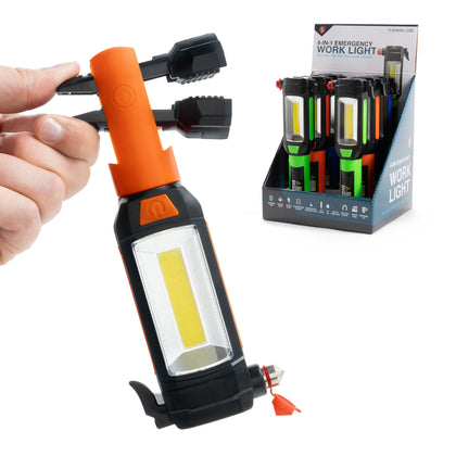 200 Lumens Emergency COB LED Worklight (6 pc DISPLAY)