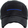 Blue and Red Thin Line Ball Cap (1 pc Refill)