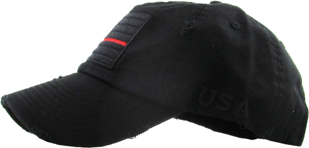 Blue and Red Thin Line Ball Cap (1 pc Refill)