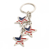 Stars and Stripes Keychain (12 pc DISPLAY)