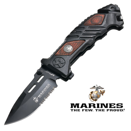 USMC LICENSED IRON MIKE Pocket Knife (1 pc)