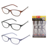 3pc Reading Glasses for Genius's (24 pc DISPLAY)