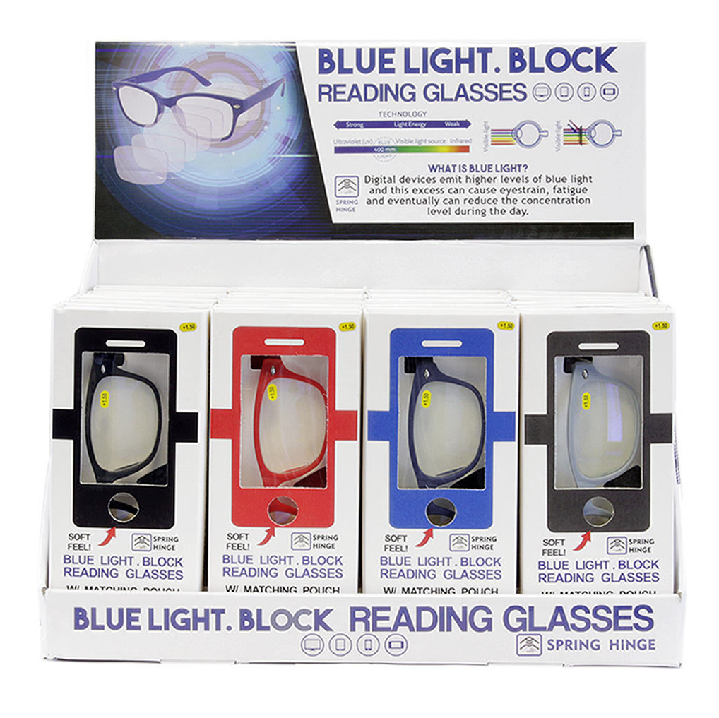 Blue Light Blocking Readers (24 pc DISPLAY) – Robert Ross & Co.