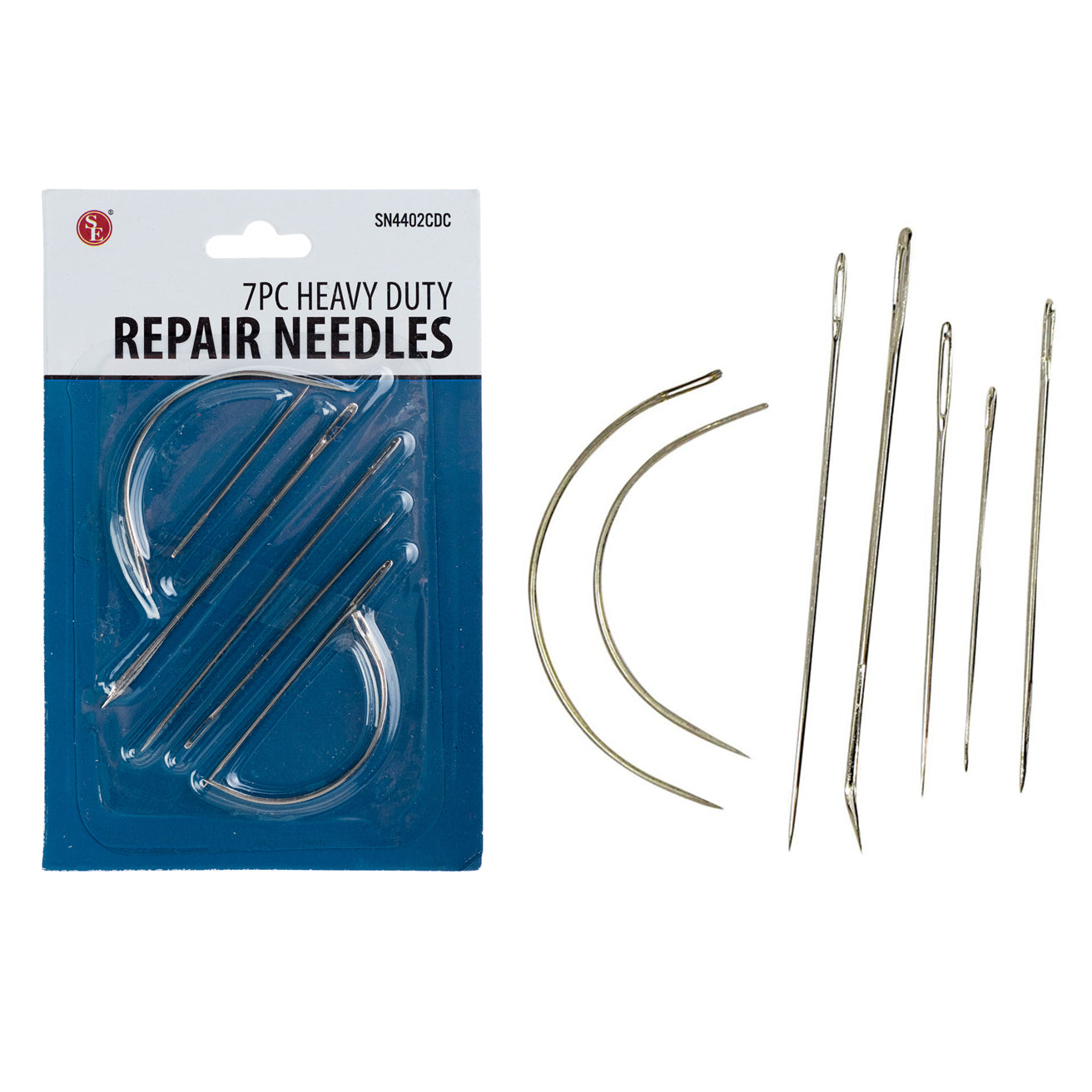 7 PC Repair Needle Set (12 pc Clip Strip)