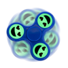Spinner - Glow in Dark Emoji (20 pc Display)