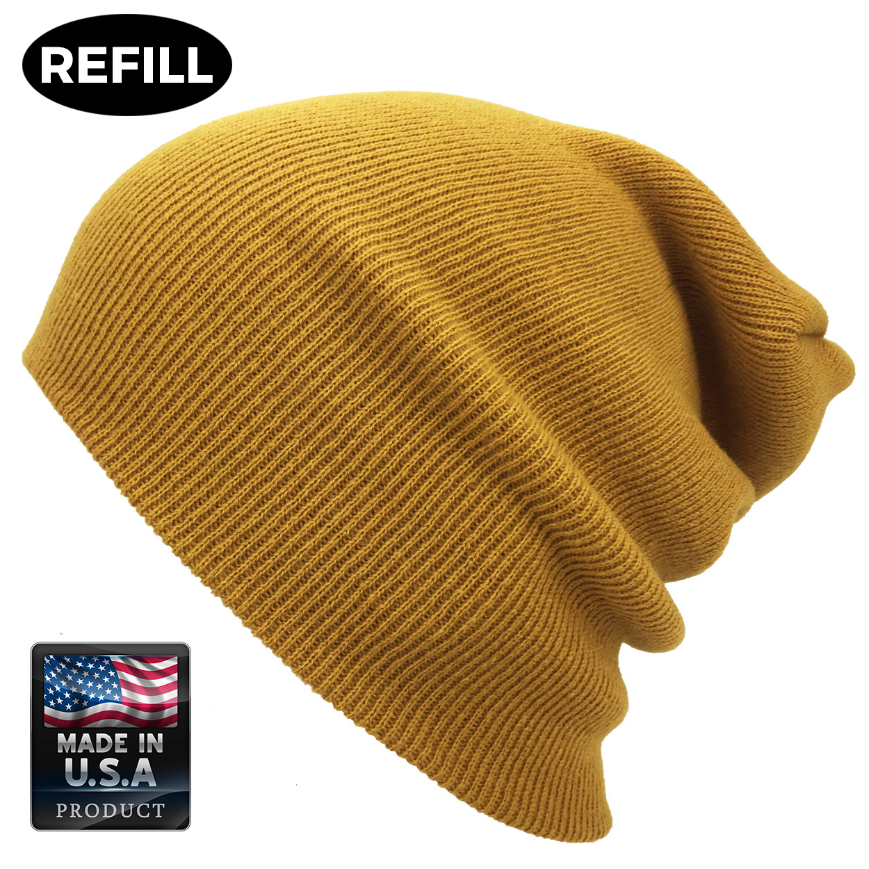 Long Knit Winter Beanie (1 pc REFILL)