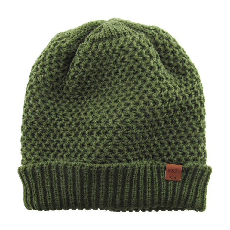Sherpa Lined - Premium Knit Winter Cap (6 pc Clip Strip)